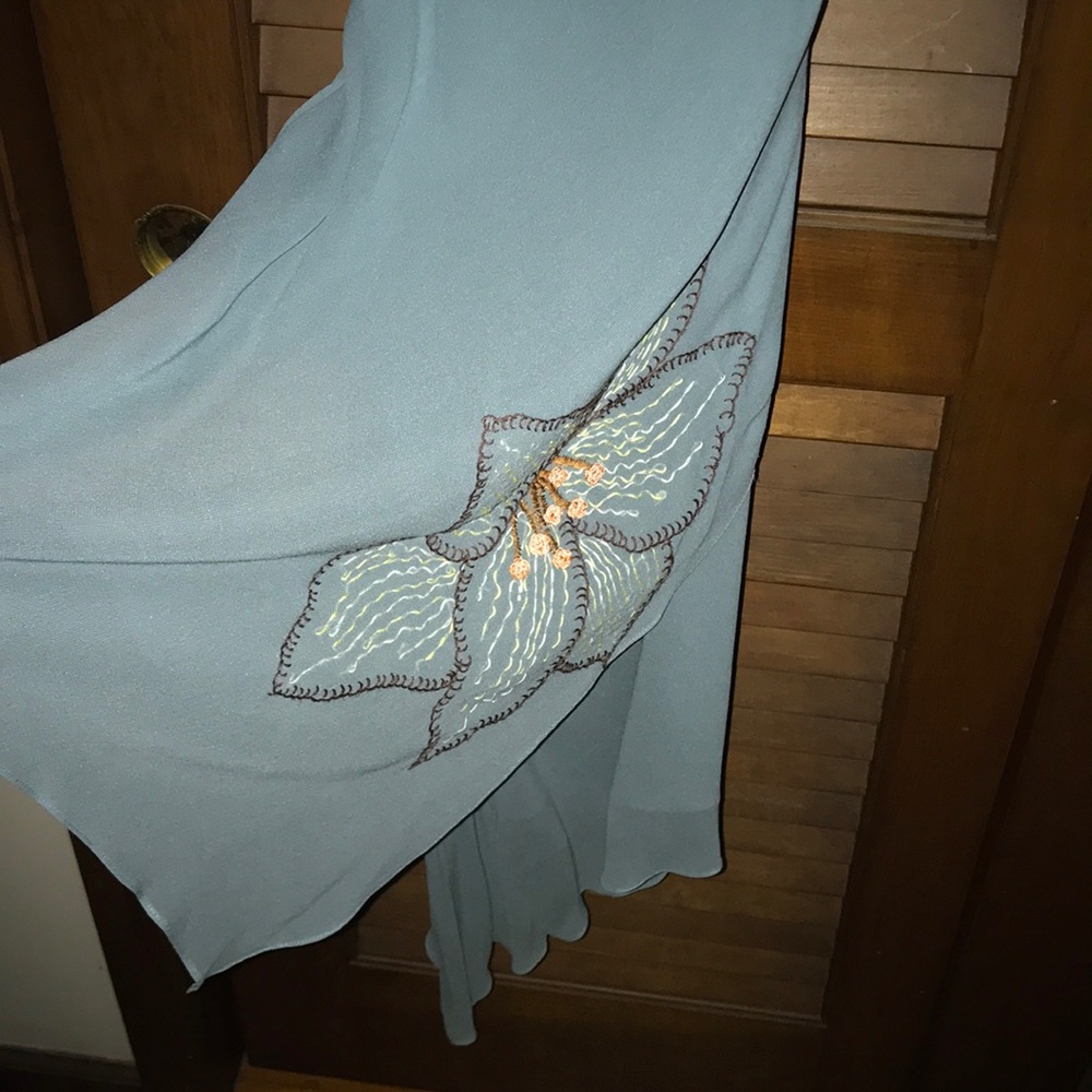 🌺BCBG MAXAZRIA🌺silk halter dress SIZE6 - Picture 5 of 8